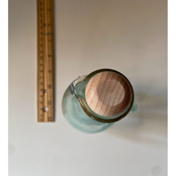 TableCraft Tuscany 8 Ounce Oil Bottle with Cork Stopper - Picture 3 of 6